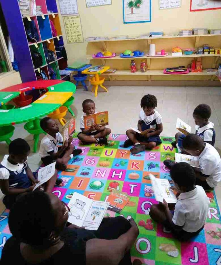 top montessori preschool kg accra central gh